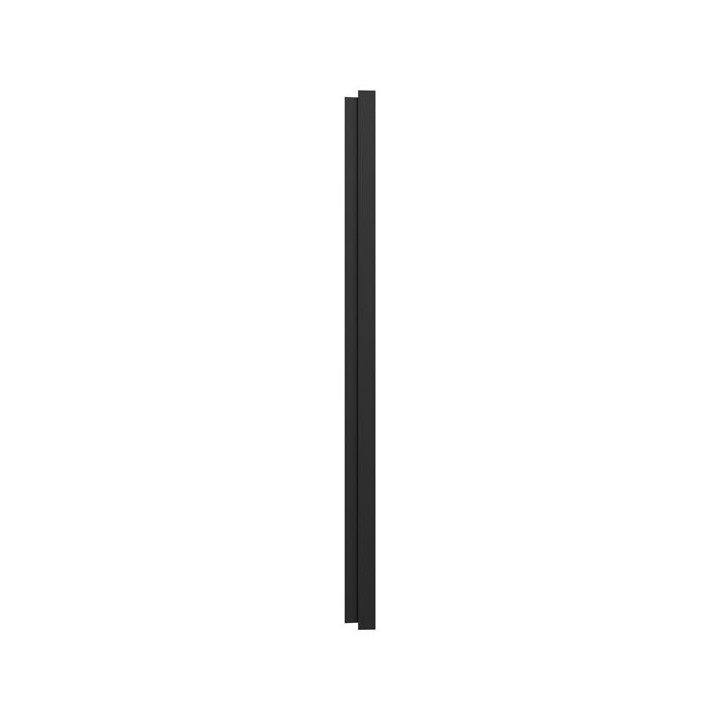 Schneider Odace - plaque de finition 3 postes entraxe spécifique 57mm - Noir onyx - Réf : S940716