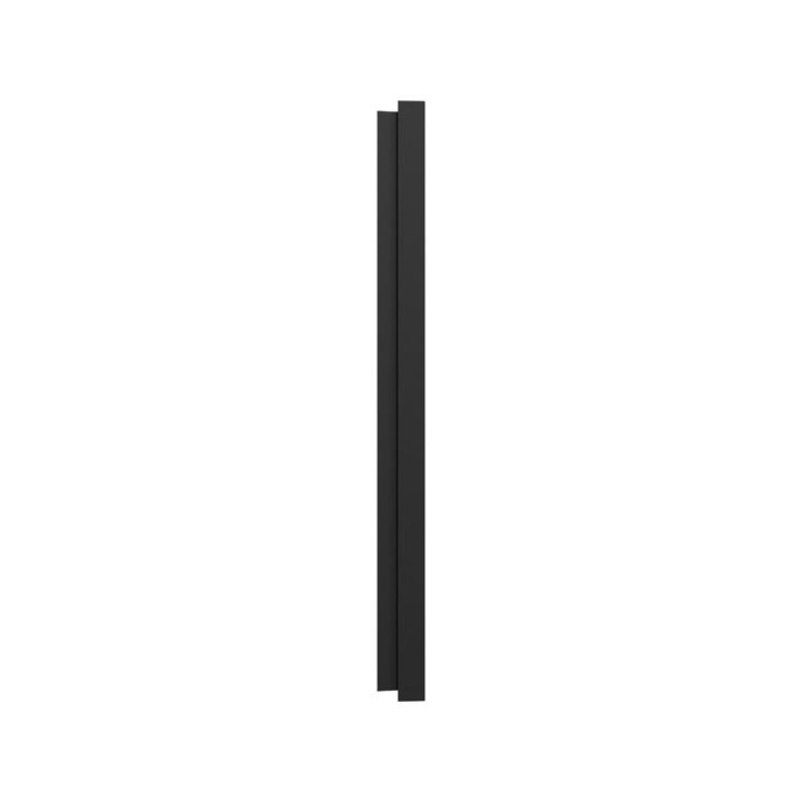 Schneider Odace - plaque de finition 2 postes entraxe spécifique 57mm - Noir onyx - Réf : S940714