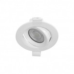 Miidex Lighting - 10 Spots LED Orientable dont 3 GRATUIT - CCT - 230V - 5W - 3000K/4000K/6500K - Réf : 100060