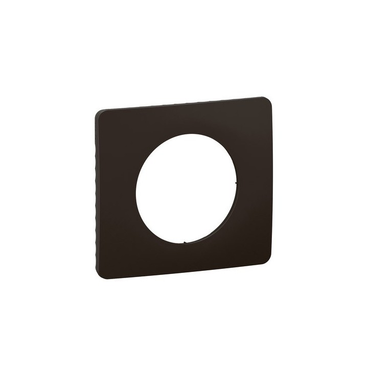 Legrand Céliane - Plaque de finition Céliane Noir Mat - 1 poste - Réf : CP0101