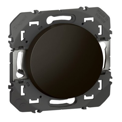 Legrand - Interrupteur ou va-et-vient dooxie 10AX 250V~ finition noir mat - Réf : 600201