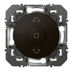 Legrand - Commande de volets roulants dooxie finition noir mat - Réf : 600221