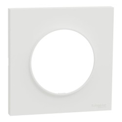 Schneider Odace Origine - plaque de finition 1 poste - couleur blanc - Réf : S929702