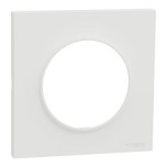 Schneider Odace Origine - plaque de finition 1 poste - couleur blanc - Réf : S929702