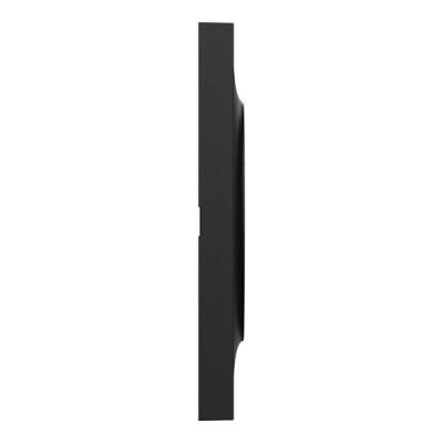 Schneider Odace Origine - plaque de finition 1 poste - couleur noir - Réf : S949702