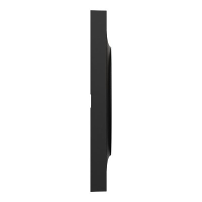 Schneider Odace Origine - plaque de finition 2 postes - couleur noir - Réf : S949704