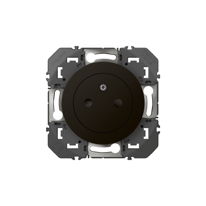 Legrand - Prise de courant 2P+T Surface dooxie 16A finition noir mat - Réf : 600535