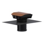 S&P - Chapeau de toiture plastique CT2 150/160P - Couleur tuile - Réf : 872012