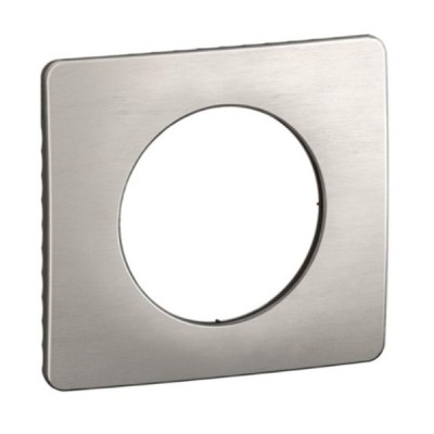 Legrand Céliane - Plaque de finition Alu Satiné - 1 poste - Réf : CP1701