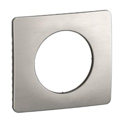 Legrand Céliane - Plaque de finition Alu Satiné - 1 poste - Réf : CP1701