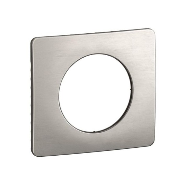 Legrand Céliane - Plaque de finition Alu Satiné - 1 poste - Réf : CP1701